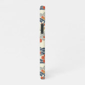 エレガントさくらんぼの花の継ぎ目のないパターン(14) iPhoneケース (右側)