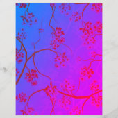 エレガントさくらんぼブロッサムアートスクラップ予約紙 (裏面)