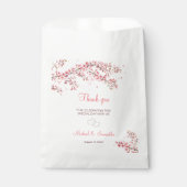 エレガントさくらんぼ結婚の フェイバーバッグ (正面)