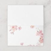 エレガントさくらんぼ結婚の プレイスカード (外部開封)