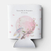 エレガントさくらんぼ結婚の 缶クーラー (裏面)