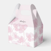 エレガントさくらんぼ花の水の色の手絵を描 フェイバーボックス (裏面サイド)