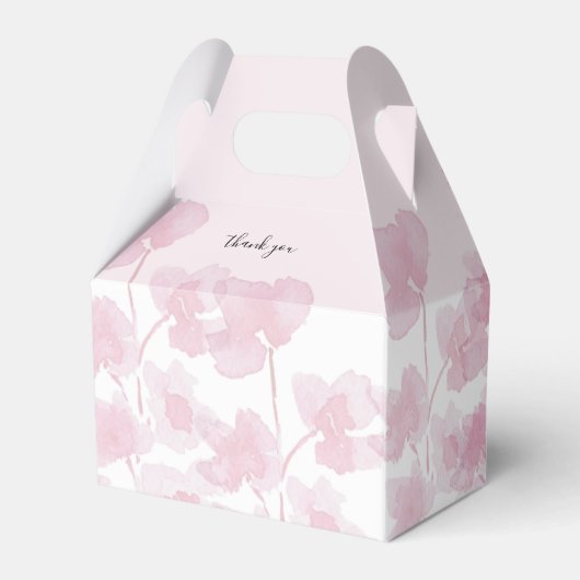 エレガントさくらんぼ花の水の色の手絵を描 フェイバーボックス (裏面サイド)