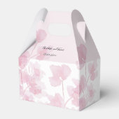 エレガントさくらんぼ花の水の色の手絵を描 フェイバーボックス (正面サイド)