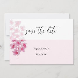 エレガントさくらんぼ花水彩手絵を描