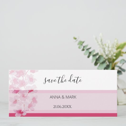 エレガントさくらんぼ花水彩手絵を描 (スタンド正面)