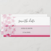 エレガントさくらんぼ花水彩手絵を描 (正面/裏面)