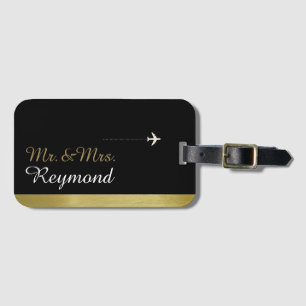 エレガントさん夫婦の旅は真っ黒 ラゲッジタグ