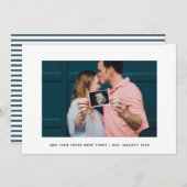 エレガントそモダンの後に妊娠が三つある 案内状 (正面/裏面)