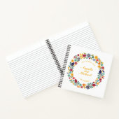 エレガントたった今結婚しましたフローラ結婚 |ゲストブック ノートブック (内部)