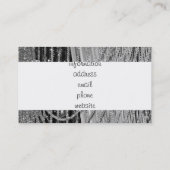 エレガントつるガラスビーズ 名刺 (裏面)