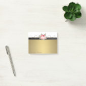 エレガントでおしゃれなスタイルのローズゴールド , ローズ ポストイット (オフィス)