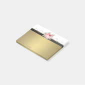 エレガントでおしゃれなスタイルのローズゴールド , ローズ ポストイット (アングル)