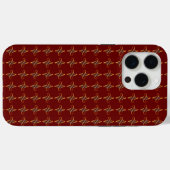 エレガントでおしゃれなモダンなデザイン Case-Mate iPhoneケース (裏面 (横))