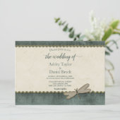 エレガントでおしゃれなラグジュアリー結婚式 招待状 (スタンド正面)