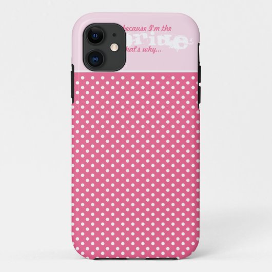 エレガントでおもしろいな水玉模様の結婚式の携帯電話の箱 Case-Mate iPhoneケース (裏面)
