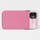 エレガントでおもしろいな水玉模様の結婚式の携帯電話の箱 Case-Mate iPhoneケース (裏面(横))