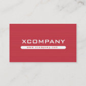 エレガントでけれどもコンテンポラリーな名刺のデザイン 名刺 (裏面)