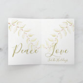 エレガントでアーティスティック シーズンカード (内部)