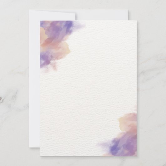 エレガントでカスタマイズ可能な飲みながら絵を描くパーティー 招待状 (裏面)