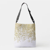 エレガントでカスタマイズ可能なBohoのバラのバッグ クロスボディバッグ (裏面)