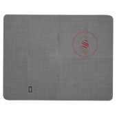 エレガントでカスタムなモノグラムのヴィンテージのポケットジャーナル ポケットジャーナル (外側)