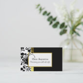 エレガントでカスタムな名刺 名刺 (スタンド正面)