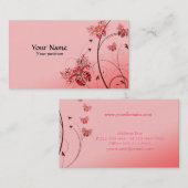 エレガントでカスタムな名刺 名刺 (正面/裏面)