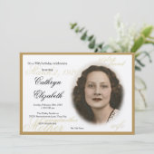 エレガントでクラシックな写真の招待状の_New 招待状 (スタンド正面)