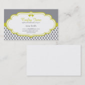 エレガントでクールな鳥の名刺のデザインのテンプレート 名刺 (正面/裏面)