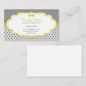 エレガントでクールな鳥の名刺のデザインのテンプレート 名刺 (正面/裏面)