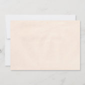 エレガントでコンテンポラリーな結婚式招待状 招待状 (裏面)