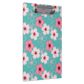 エレガントでシックな花の桜パターン クリップボード (右)