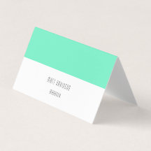 エレガントでシンプルな緑青白のプロフェッショナル