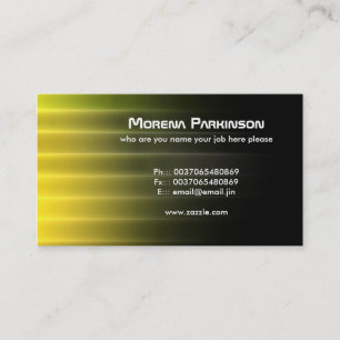 エレガントでスタイリッシュではっきりしたで、モダンな名刺 名刺