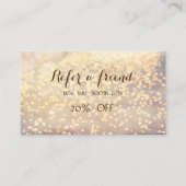 エレガントでスタイリッシュなボケの紹介カード 紹介カード (正面)