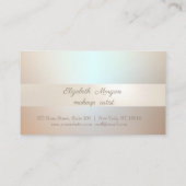 エレガントでスタイリッシュな輝くコンフェッティロイヤリティカード ロイヤリティカード (裏面)