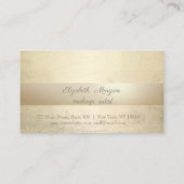 エレガントでスタイリッシュな輝くロイヤリティカード ロイヤリティカード (裏面)