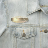 エレガントでトレンディーなパール ボケ ゴールド ハサミ 名札 (インサイチュ)