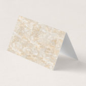 エレガントでトレンディーな涼しい大理石の感謝カード 名刺 (裏面)