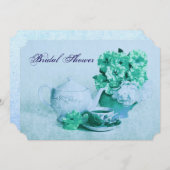 エレガントでビクトリアンでグランジなお茶会 招待状 (正面/裏面)