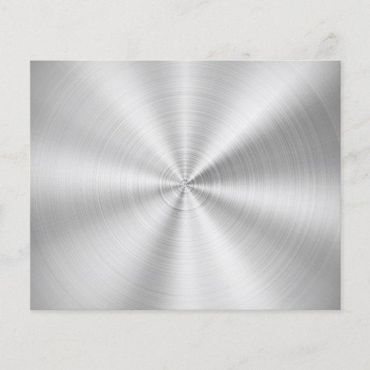 エレガントでフェイクな金属光沢がある銀 チラシ (正面)