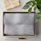 エレガントでフェイクな金属光沢がある銀 薄葉紙 (ギフト)