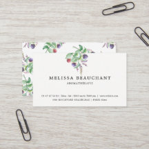 エレガントでホリスティックなAromatherapistのハーブのテンプレート