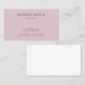 エレガントでミニマルな専門のモダンな平野 名刺 (正面/裏面)