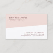 エレガントでモダンでシンプルな専門のテンプレートのトレンディー 名刺 (正面)