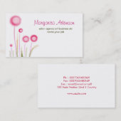 エレガントでモダンで創造的な名刺 名刺 (正面/裏面)