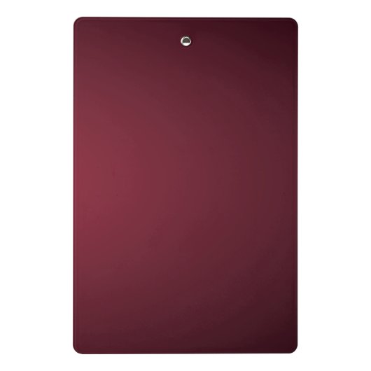 エレガントでモダンな最小主義のすみれ色の勾配の金ゴールド ミニクリップボード (裏面)