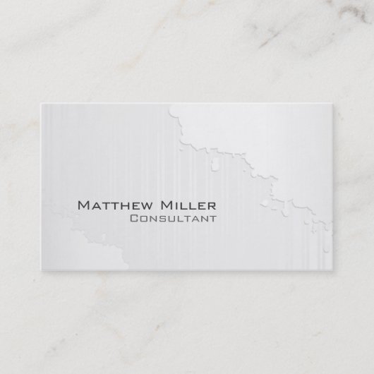 エレガントでモダンな背景 名刺 (正面)