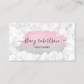 エレガントでモダンな銀及びばら色の金ゴールドのグリッターのプランナー 名刺 (正面)